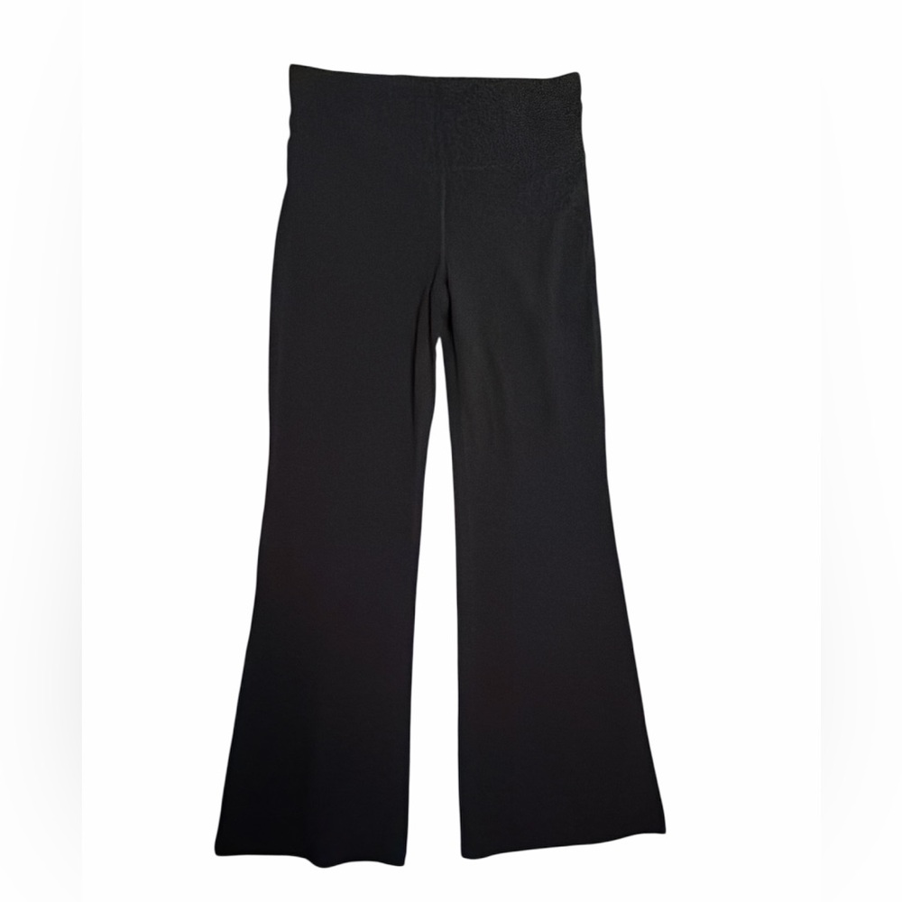 Athleta Black High-Waist Flare Leggings